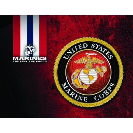 United States Marine Corps 24 X 32 Canvas Wall Art